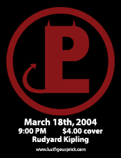March 18th, 2004 :: show handbill