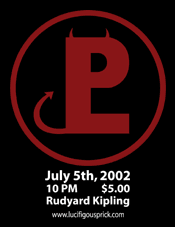 July 5th, 2002 :: show handbill