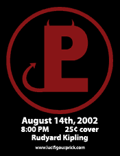 August 14th, 2002 :: show handbill