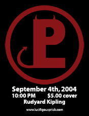 September 4th 2004 :: show handbill